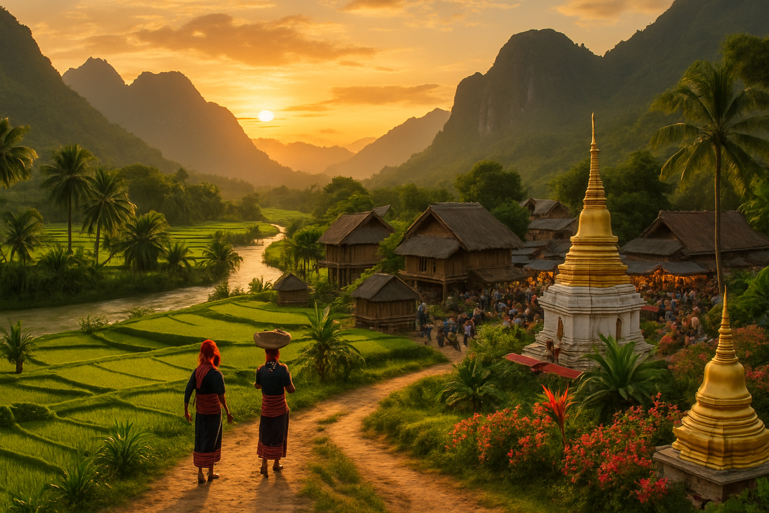 découvrez les plus beaux itinéraires pour explorer le laos à travers ses paysages enchanteurs, sa culture riche et ses sites emblématiques. partez à l'aventure au cœur de ce pays fascinant et vivez une expérience inoubliable!