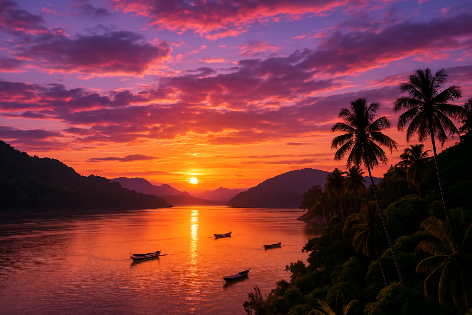 découvrez les lieux incontournables pour admirer les plus beaux couchers de soleil au laos. des paysages éblouissants aux spots secrets, plongez dans des moments magiques et inoubliables au cœur de la nature laotienne.