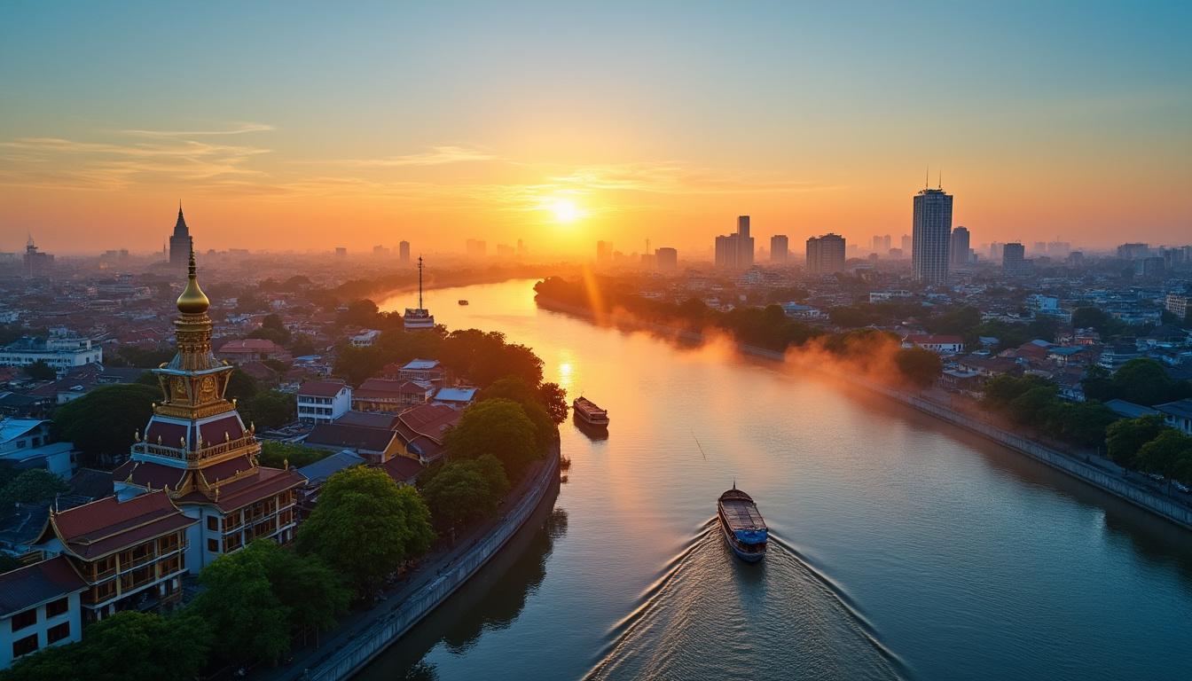 découvrez l'heure actuelle au laos en temps réel. consultez rapidement le décalage horaire avec la france et préparez votre voyage facilement.
