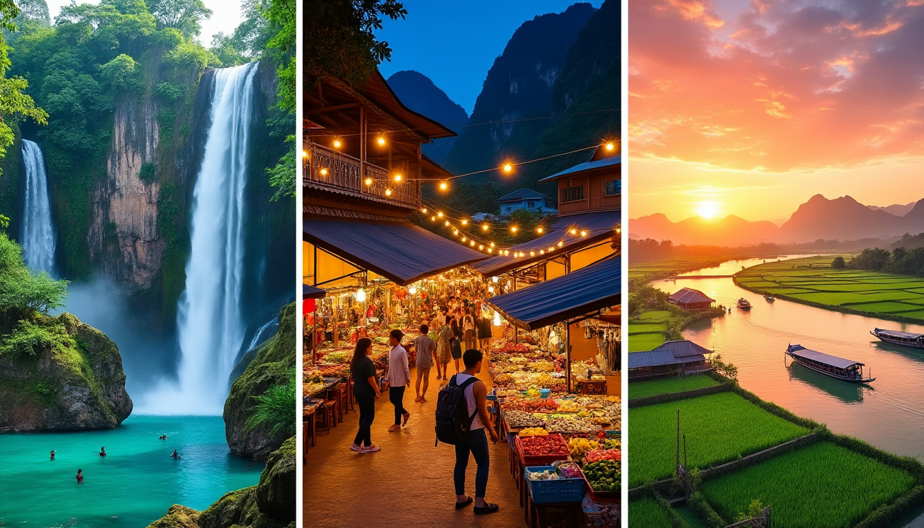 découvrez les incontournables à visiter et les activités à ne pas manquer pour un séjour d'une semaine au laos : temples, nature, culture et aventures vous attendent dans ce guide complet !