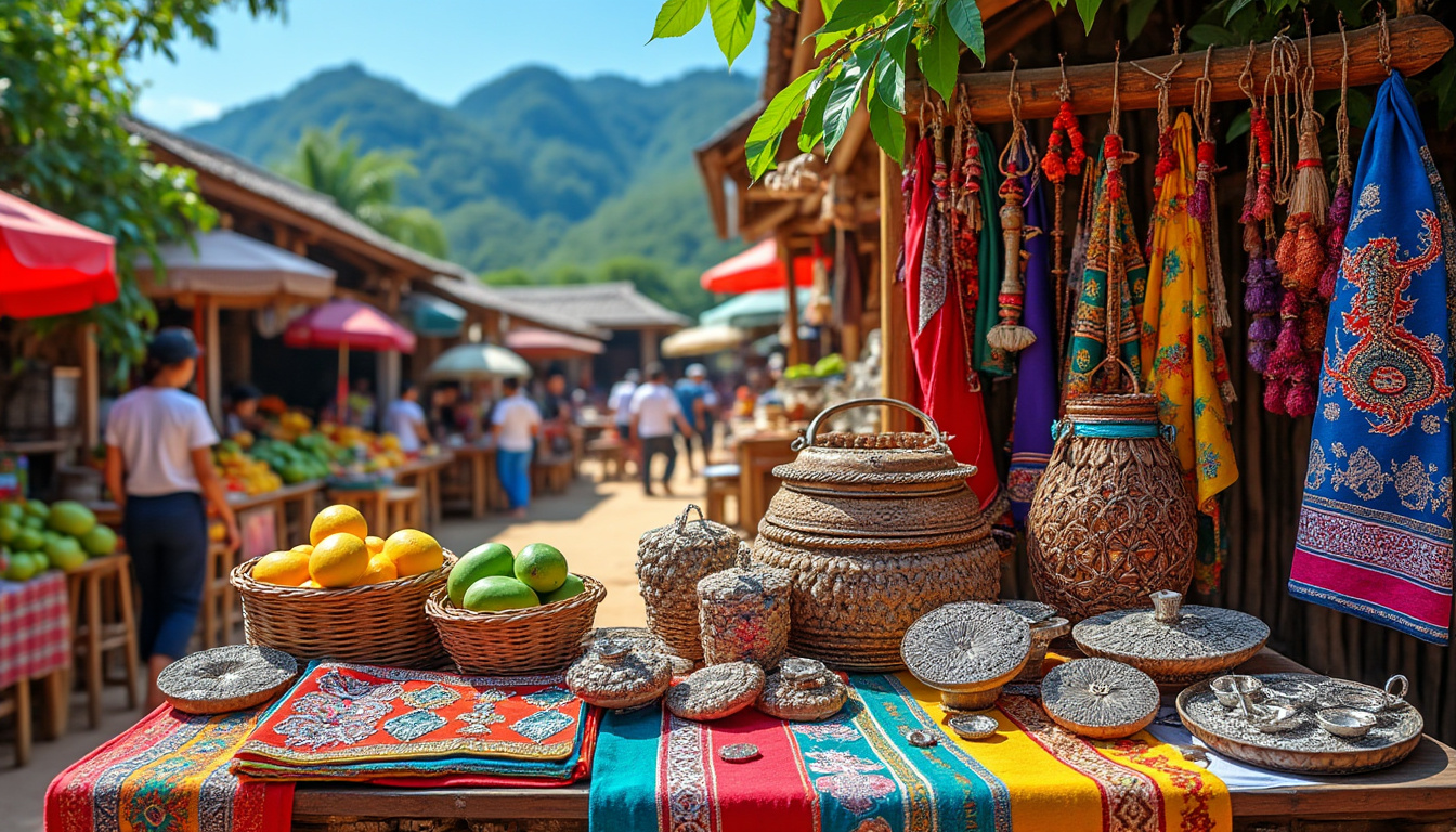 découvrez que ramener du laos : souvenirs artisanaux, textiles traditionnels, épices exotiques et objets incontournables à rapporter pour prolonger votre voyage chez vous.