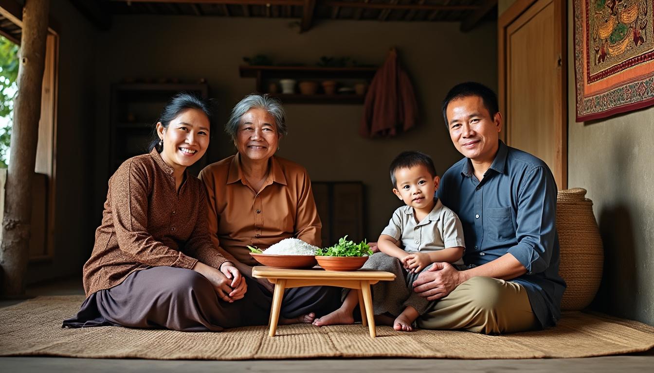 découvrez l'importance de la famille dans la société laotienne : son rôle social, ses traditions et l'influence des liens familiaux sur la vie quotidienne au laos.