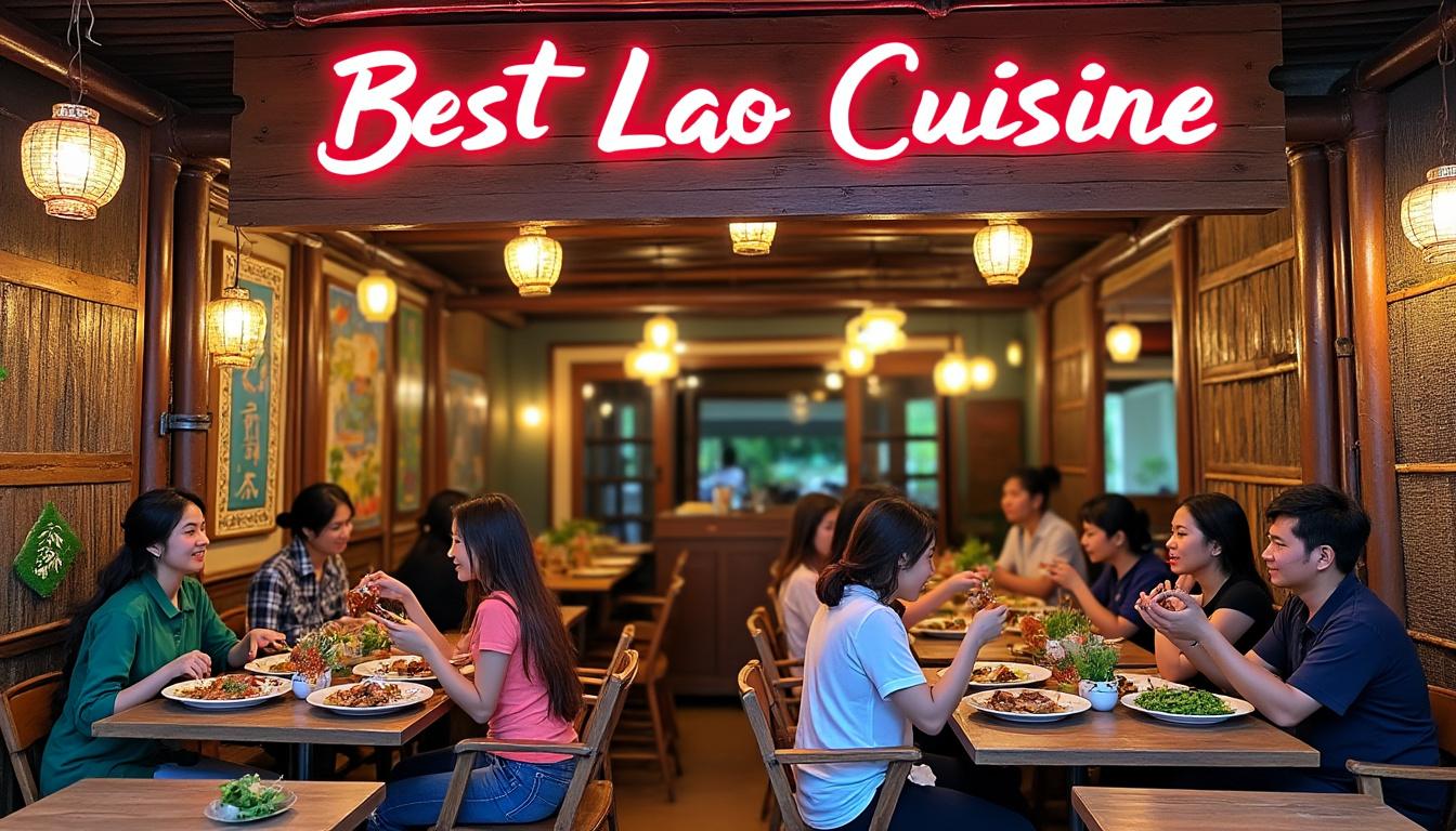 découvrez où déguster la meilleure cuisine laotienne à vientiane, avec nos recommandations des restaurants incontournables pour savourer des plats authentiques et délicieux.