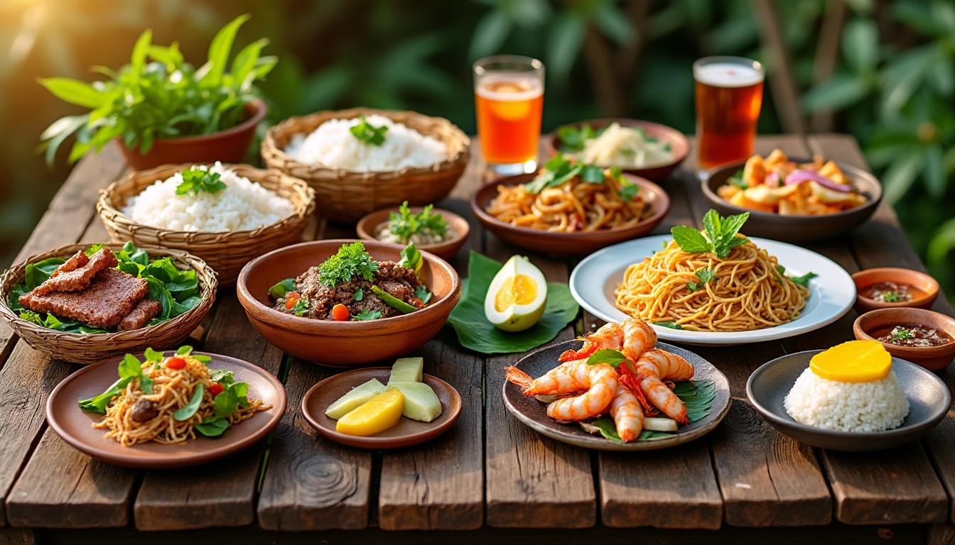 découvrez les différences entre la cuisine laotienne et thaïlandaise, leurs ingrédients uniques, saveurs distinctes et traditions culinaires propres à chaque culture.