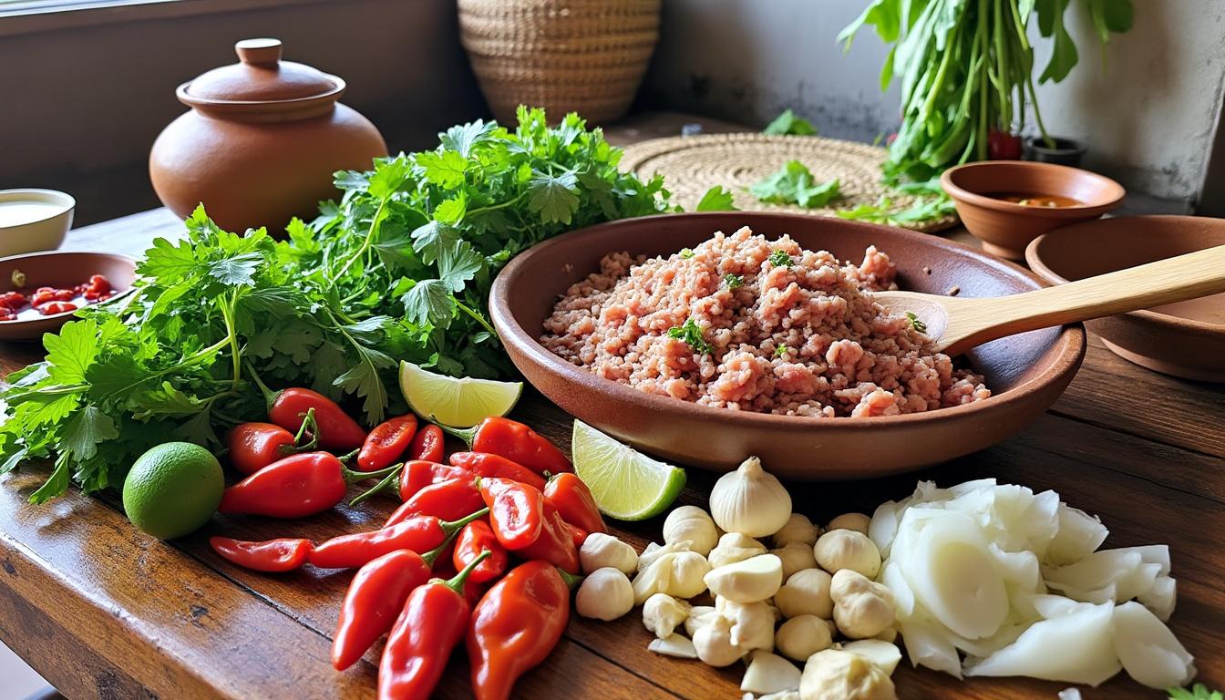 découvrez le 'laap' laotien, un plat traditionnel incontournable alliant saveurs fraîches et épices délicates, reflet de la richesse culinaire du laos.
